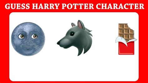 Can You Guess Harry Potter Characters Emoji Challenge Picture