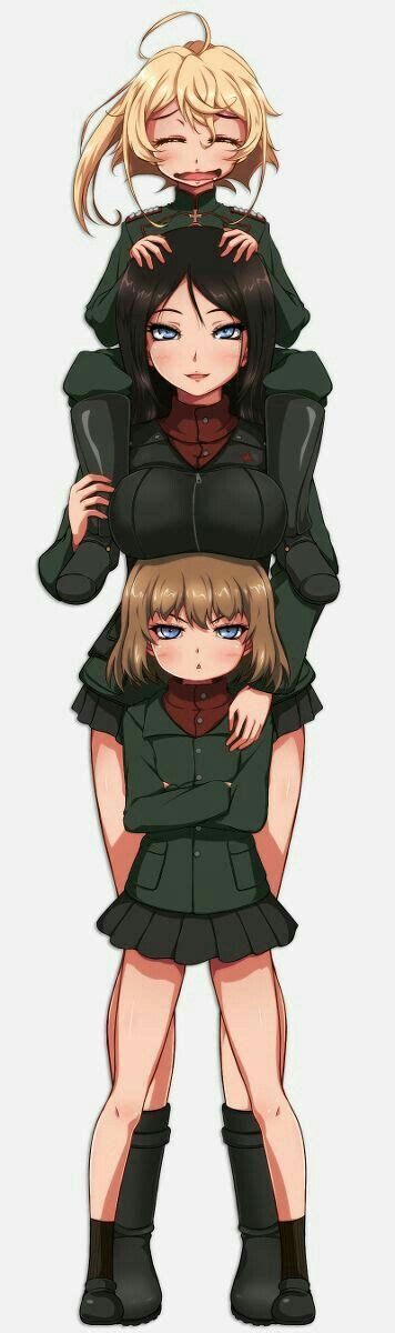 Katyusha Nonna No Idea Girl Und Panzer Personajes De Anime Muchacha De Arte Animé Arte