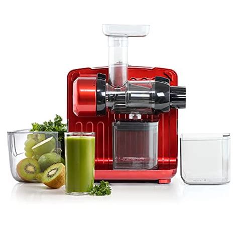 Omega Juicer Jcube500rd Cold Press 365 Slow Masticating Juice Extractor