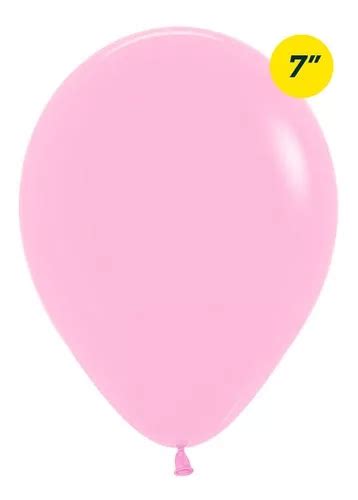 Balão Bexiga Candy Colors Cor Pastel Rosa 50 Unidades N7 Mercadolivre