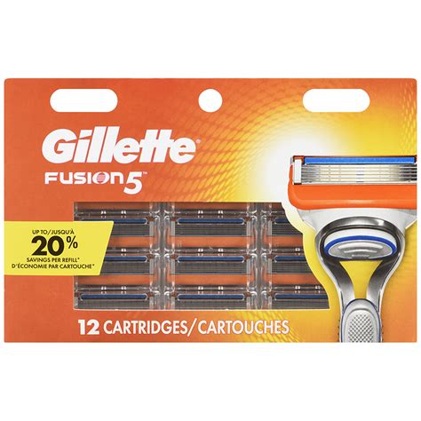 gillette fusion 5 cartridges 12 s