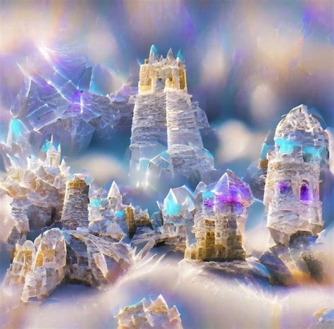 Lovely Ethereal Crystal Castle Me Ai Algorithm 2021 Rart
