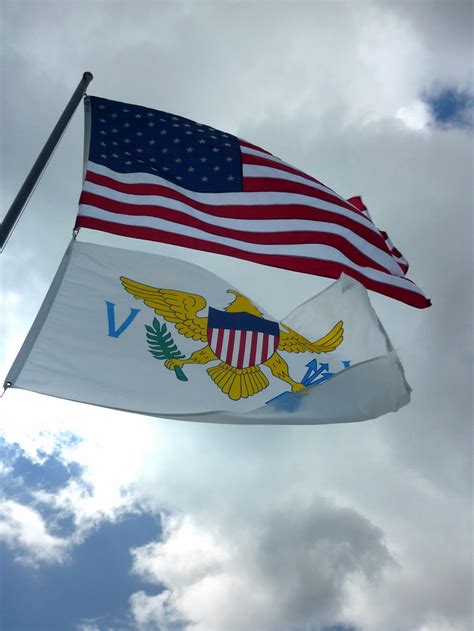 Virgin islands is just like visiting the mainland united states: Graafix!: Flag of Virgin Islands (US)