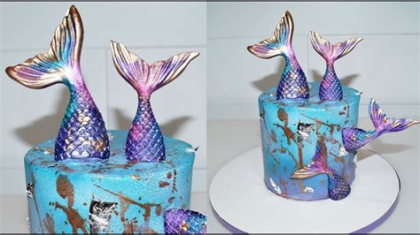 Cake Decorating Tutorials How To Make A Mermaid Cake Sugarella