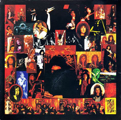 Freddie Mercury — Collage From The Back Of Queens First Album