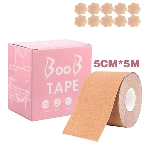 Boob Tape Nipple Silicon Nipple Non Woven Bra Tape Booby Bra Tape Body