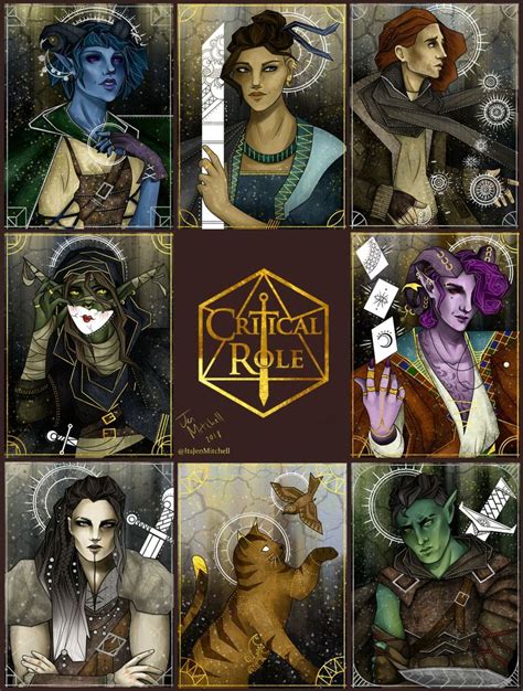 By Itsjenmitchell On Twitter Critical Role Characters Critical Role