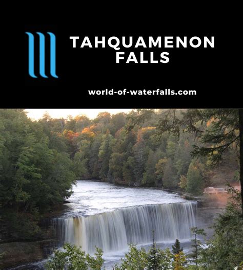 Tahquamenon Falls The Largest Scenic Waterfall In Michigan