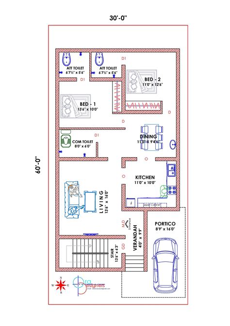 Pin By Chandrasekaran Ramalingam On House Floor Plans South Facing