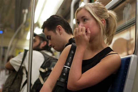Pretty Girl On Paris Metro Photograph By Carl Purcell Fine Art America