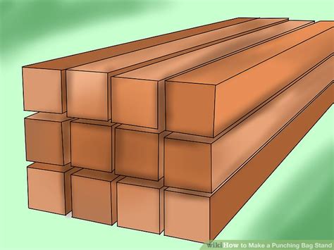 Because a heavy bag needs to be accessed from most any direction, a counterweight system is necessary to keep the entire stand from tipping over. How to Make a Punching Bag Stand - wikiHow