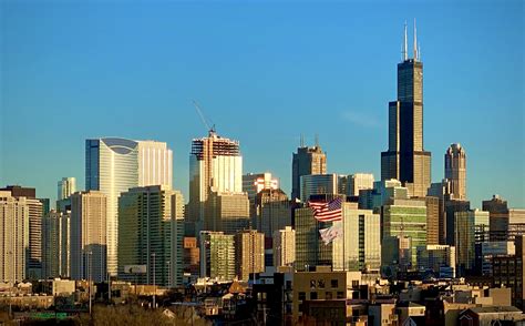 Chicago Skyline Showing Off On New Years Day Rchicago
