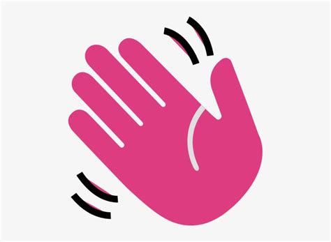 Waving Hand Sign M F - Waving Hand Emoji Android - Free Transparent PNG ...