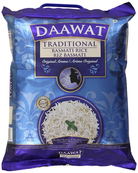 Nishiki is reputed for its premium authentic rice. Daawat Traditional Basmati Rice, 10 Pound Packaging may ...