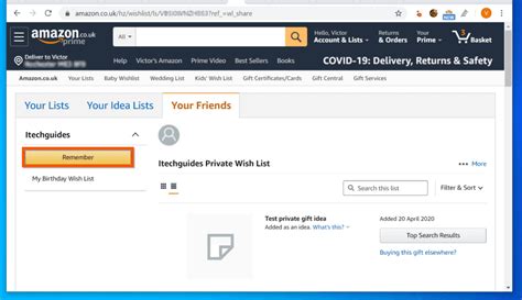 How To Find Someone S Amazon Wish List Itechguides Com