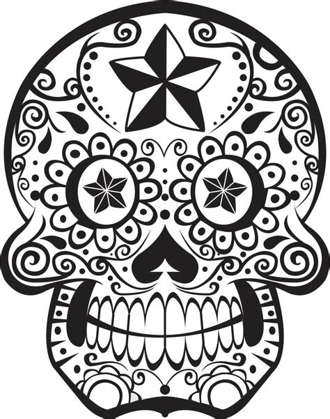Sugar Skull Wall Vinyl Decal Sticker Art Graphic By Boopdecals