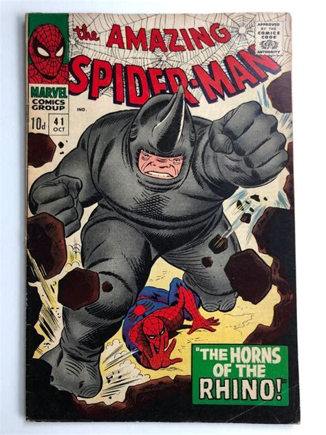 The Amazing Spider Man 41 1st Appearance Of The Rhino Catawiki