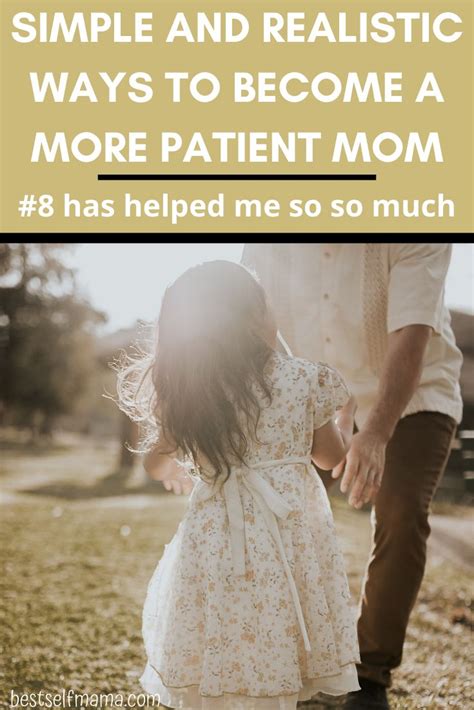 Simple And Realistic Ways To Become A More Patient Mom Step Kids