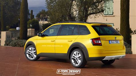 2015 Skoda Fabia Scout Combi Rendered, Should Debut Soon ...