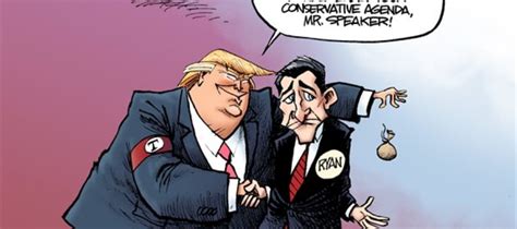 Paul Ryan Endorsement Cartoon John Hawkins Right Wing News