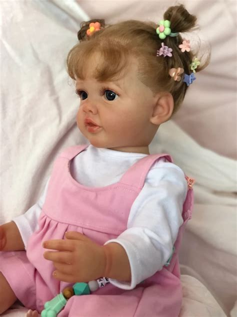 Buy Pinky Lifelike 22inch 55cm Reborn Baby Dolls Full Body Silicone