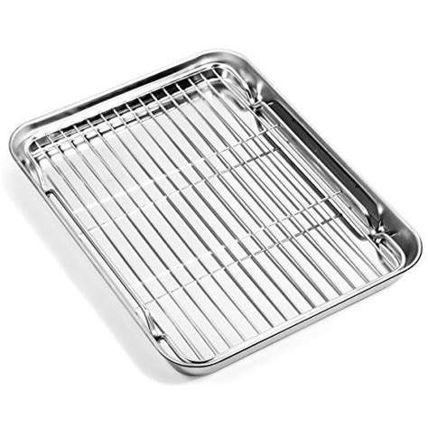 baking rack stainless steel sheets cookie cooling pan non nonstick racks commercial pans cooking clean rectangle heavy sheet toxic mirror
