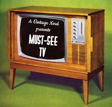 Must See Tv 1960s Shows Part One A Vintage Nerd