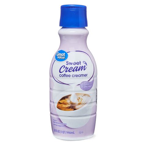 Great Value Sweet Cream Coffee Creamer 32 Fl Oz