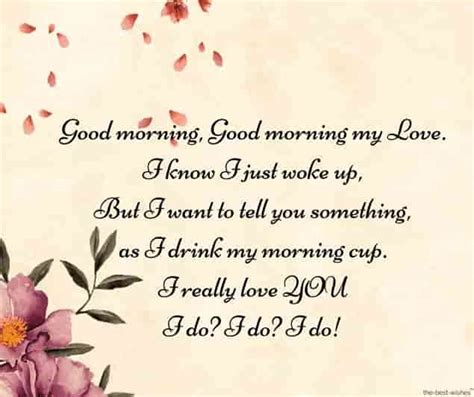 Romantic Good Morning Poems For Him Best Collection Good Morning