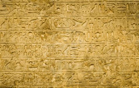 Egyptian Hieroglyphics Background Stock Image Image 11810603