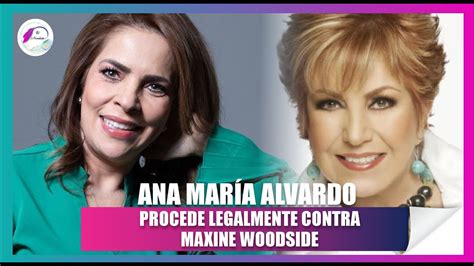 Ana Mar A Alvarado Hace Oficial Su Demanda Contra Maxine Woodside Youtube