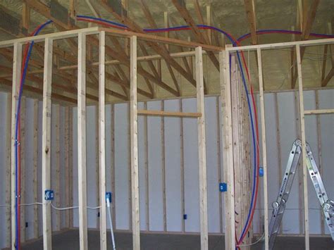I want to replace this plumbing for the so if i get my way and i run the pex on the inside of the house is there any reason why i can't run the pipes through the walls and interstitial space to. Mike and Lisa's World: Chapter 20...Pex Is Awesome ...