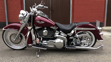 Harley Davidson Heritage Softail Deluxe Youtube