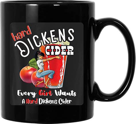 Unisex Hard Dickens Cider Funny Girl Whiskey And Beer Apple Humor T