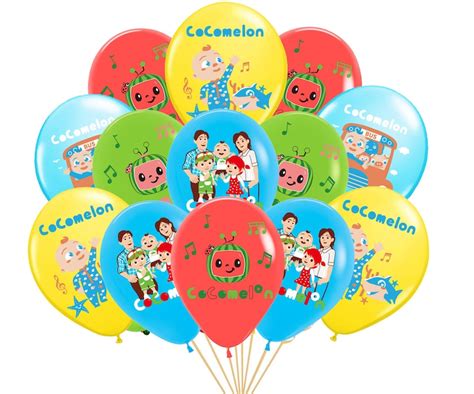 Cocomelon Nursery Rhymes Balloons Set For Party Decoration Etsy