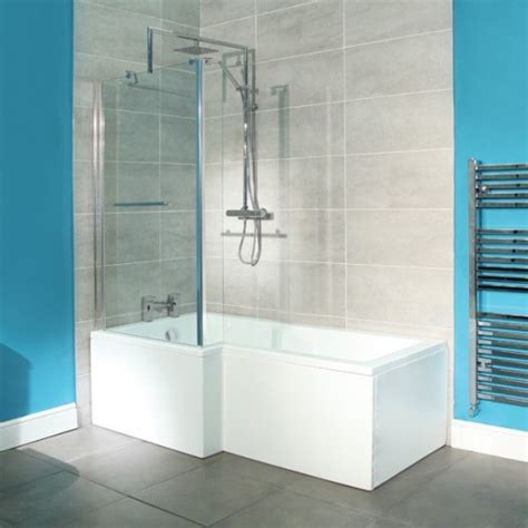 So, when renovating your new bathroom, should you choose a shower or a bath? 1800 x 850 Left Hand L-Shaped Shower Bath