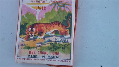 Submitted 5 years ago by rhyogen. Tiger Brand ICC Firecrackers - YouTube