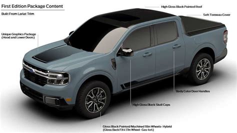 2022 Ford Maverick First Edition Detailed In Marketing Materials The