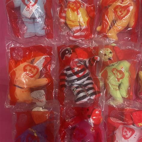 The Full Set Of 2004 Mcdonalds Ty Bears Awesome Depop