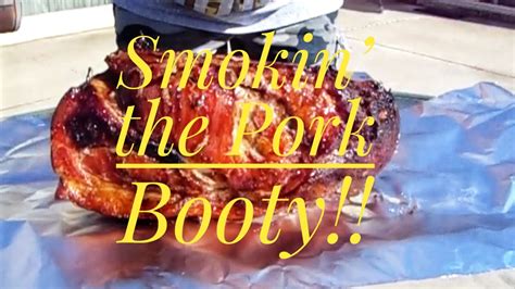 Pork Butt Smokin With The Okie Youtube