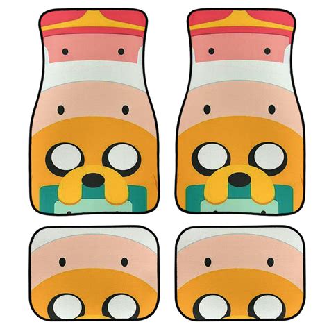 Adventure Time Characters Car Floor Mats Beauty Pattern Canvas Shoes