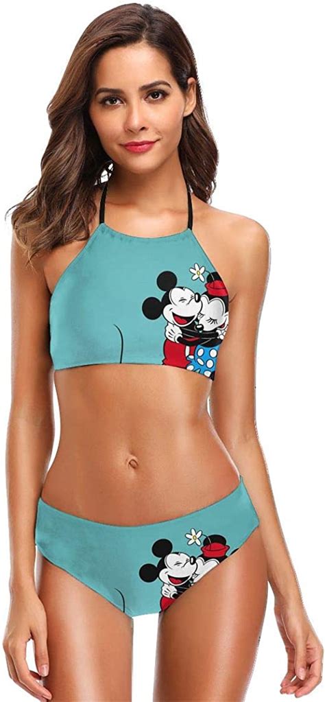 Lcxjj Womens Vintage Mickey Mouse And Minnie Mouse
