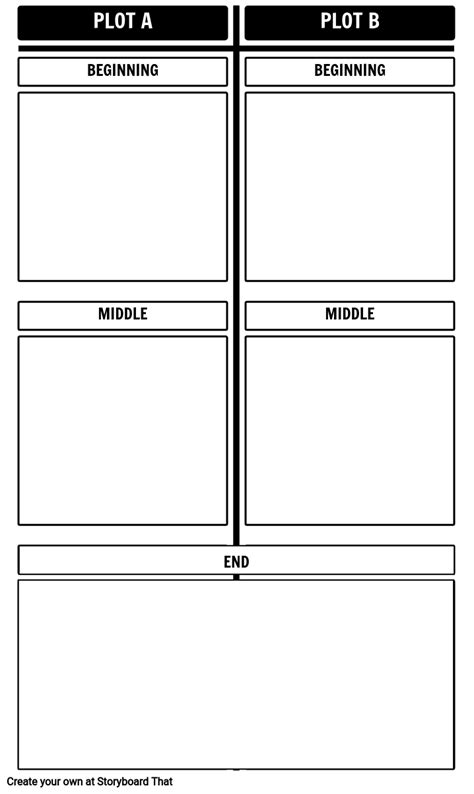 Parallel Stories Template 2 Storyboard By Storyboard Templates