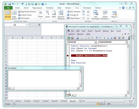 What Is Immediate Window And How To Use It In Excel Vba Lets Excel