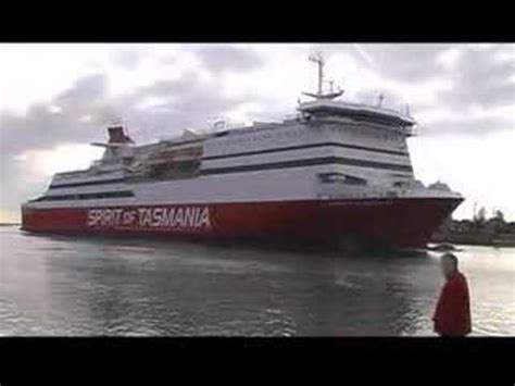 The current position of spirit of tasmania 2 is detected by our ais receivers and we are not responsible for the reliability of the data. Spirit of Tasmania III in the Mersey River - YouTube