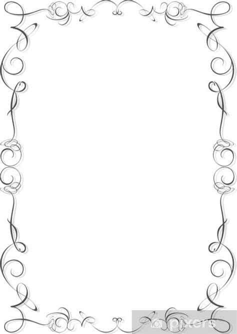 Hai scaricato un'immagine molto grande che vuoi stampare dividendola in più parti ma non sai come stampare immagini in più fogni a4? Fototapeta Okrasné Okrasné Rám-rám-Vector • Pixers ...