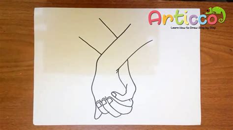 Drawings of people holding hands 41 desktop backgrounds. How to Draw Holding Hand Step by Step - YouTube
