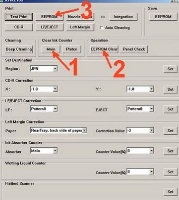 The computer will detect new hardware, just ignore it. Resetter Printers: How to Resetter Canon MP198 Error E27