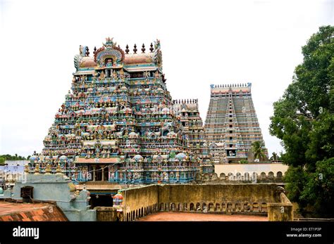 Gopuram Srirangam Hi Res Stock Photography And Images Alamy