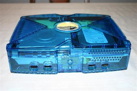 Another Xbox1 I Did Clear Blue Case Blue Lighting Ir Mod